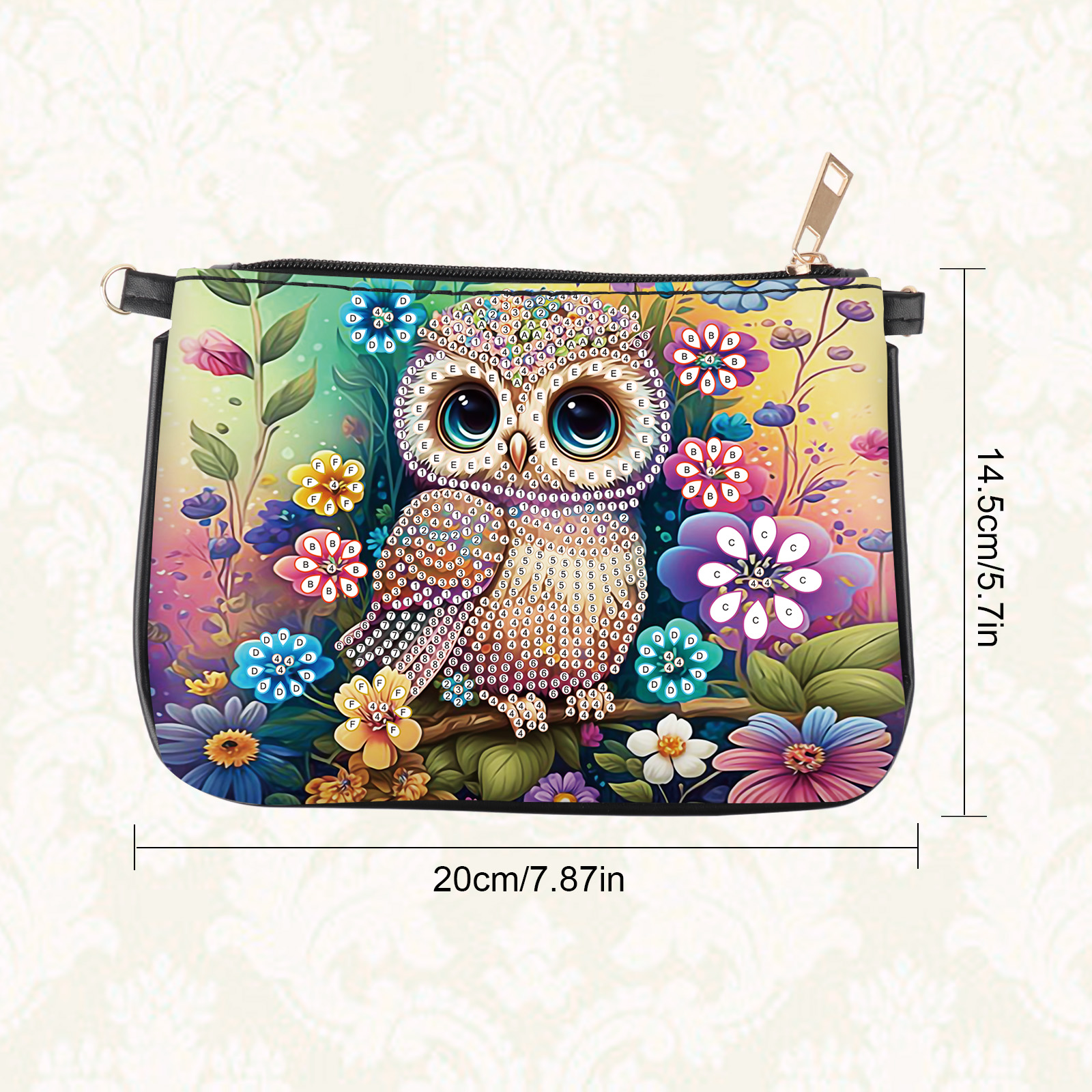 Colorful Owl Diamond Art Paint - Art Craft Handmade review and price