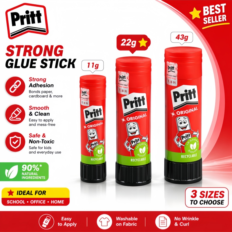 Original Pritt Glue Stick Non- - Art Craft For Toddlers review and price
