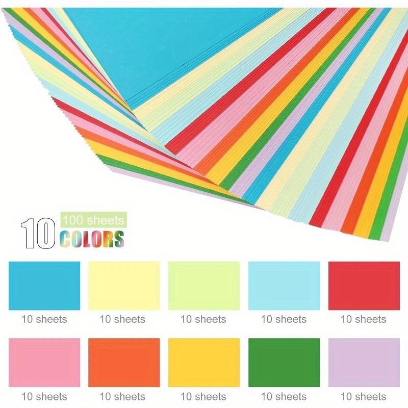 100Sheets A4 Colored Cardstock - Craft And Art Difference review and price