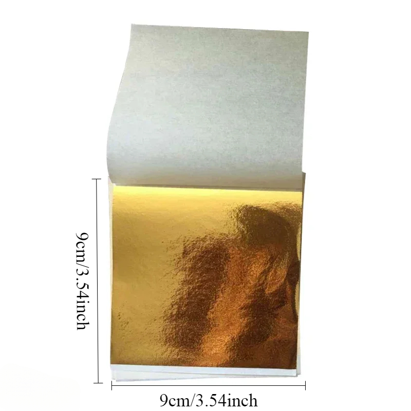 500 Sheets Imitation Gold Silv - Art Craft Leaves review and price