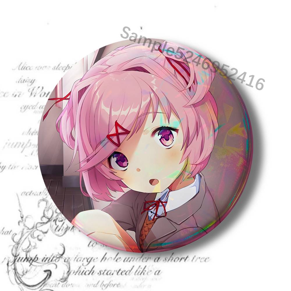 N-Natsuki D-Doki DDLC Button P - Art Craft Japan review and price