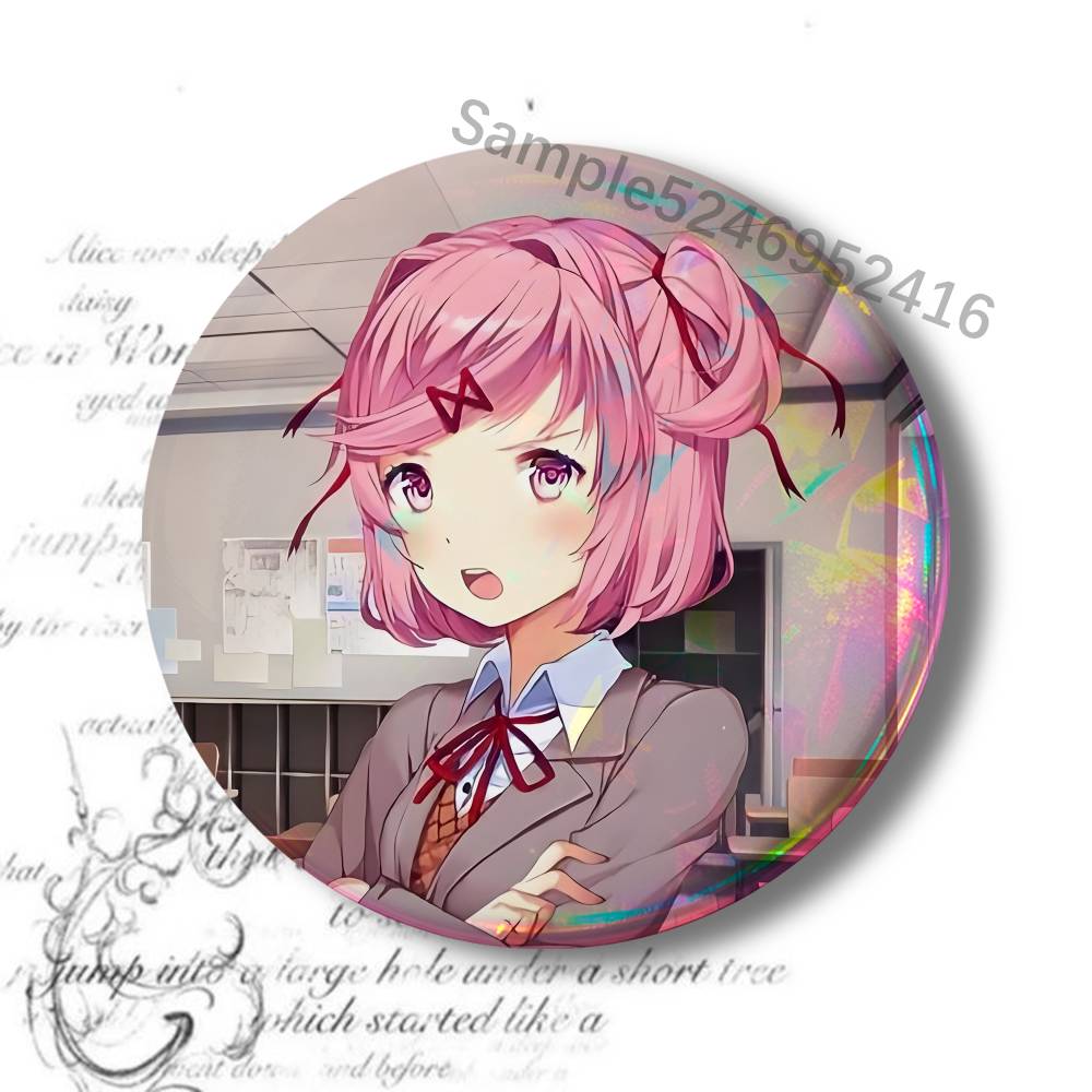 N-Natsuki D-Doki DDLC Button P - Art Craft Japan review and price