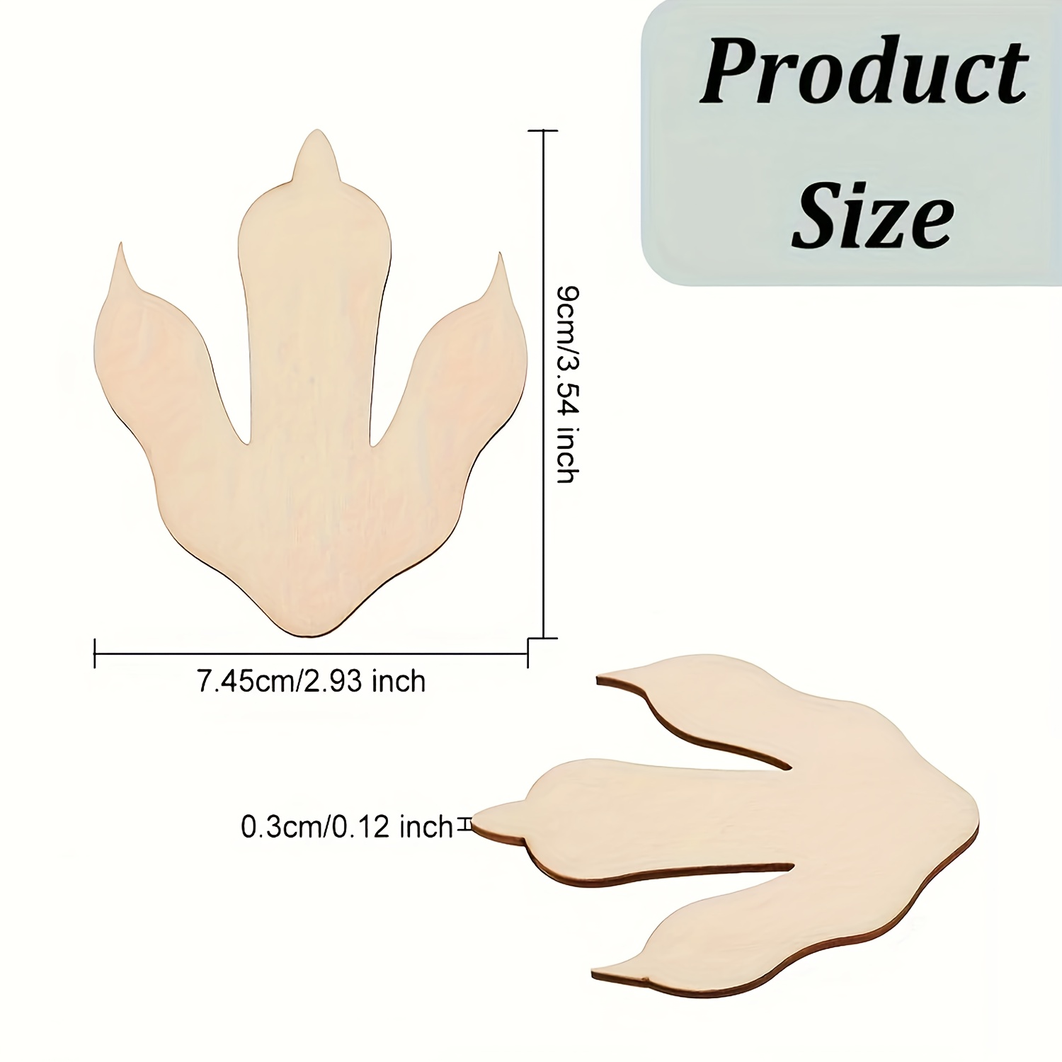 10/20 Pieces Wooden Dinosaur F - Art Craft Dinosaur review and price