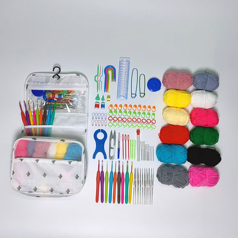 119pcs Crochet Kit Complete Kn - Crochet Hook Set review and price