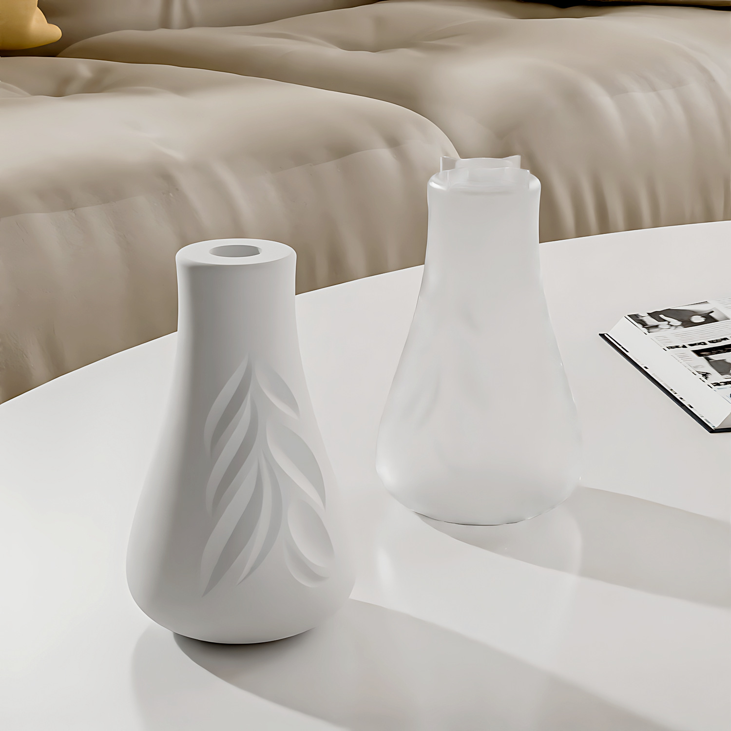 Leaf Texture Vase Silicone Mol - Art Craft Leaves review and price