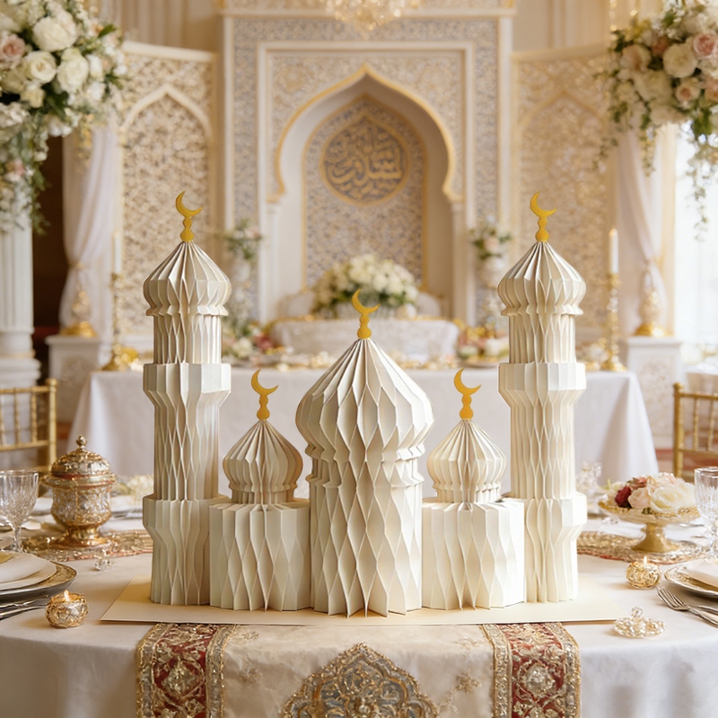 3D Honeycomb Paper Art Palace  - Art Craft Event review and price