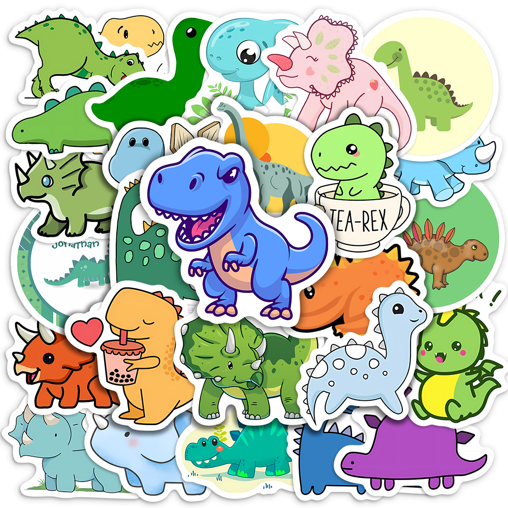 Cute Lovely dinosaur Stickers  - Art Craft Dinosaur review and price