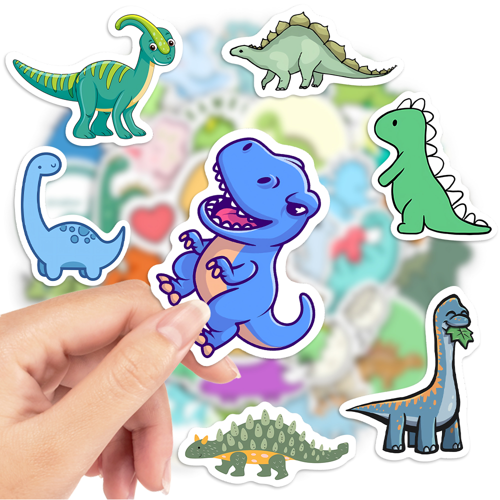 Cute Lovely dinosaur Stickers  - Art Craft Dinosaur review and price