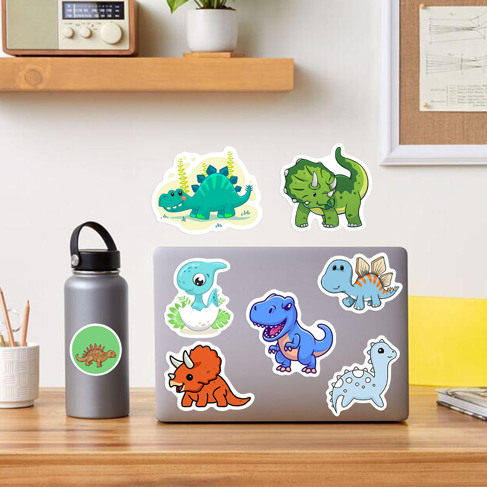 Cute Lovely dinosaur Stickers  - Art Craft Dinosaur review and price