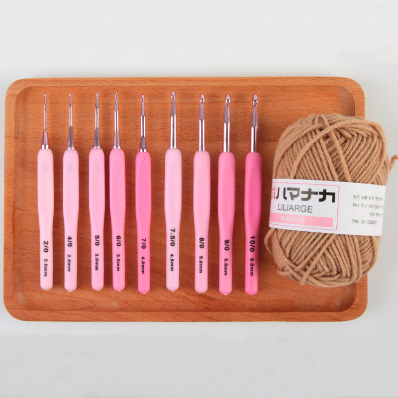 9pcs Crochet Hook Kit 2.5-6cm  - Crochet Hook Set review and price