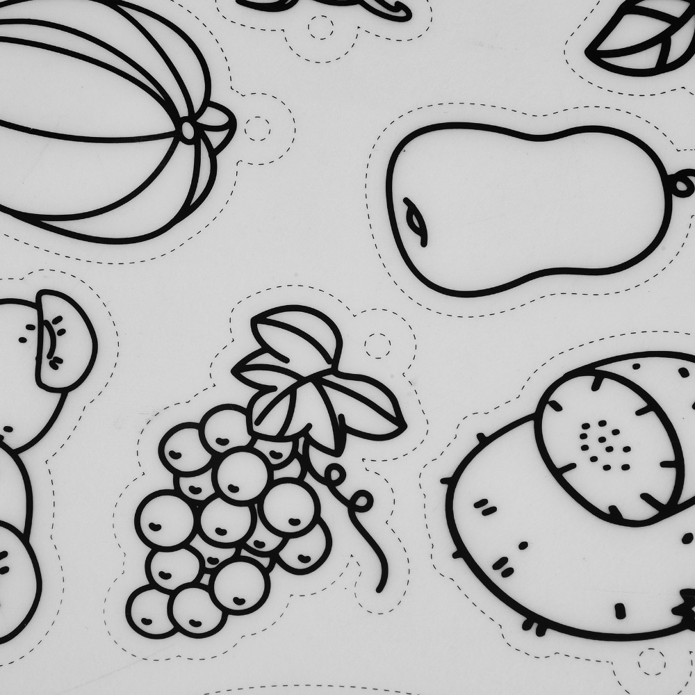 8pcs Fruit Vegetable Pattern H - Craft And Art Difference review and price