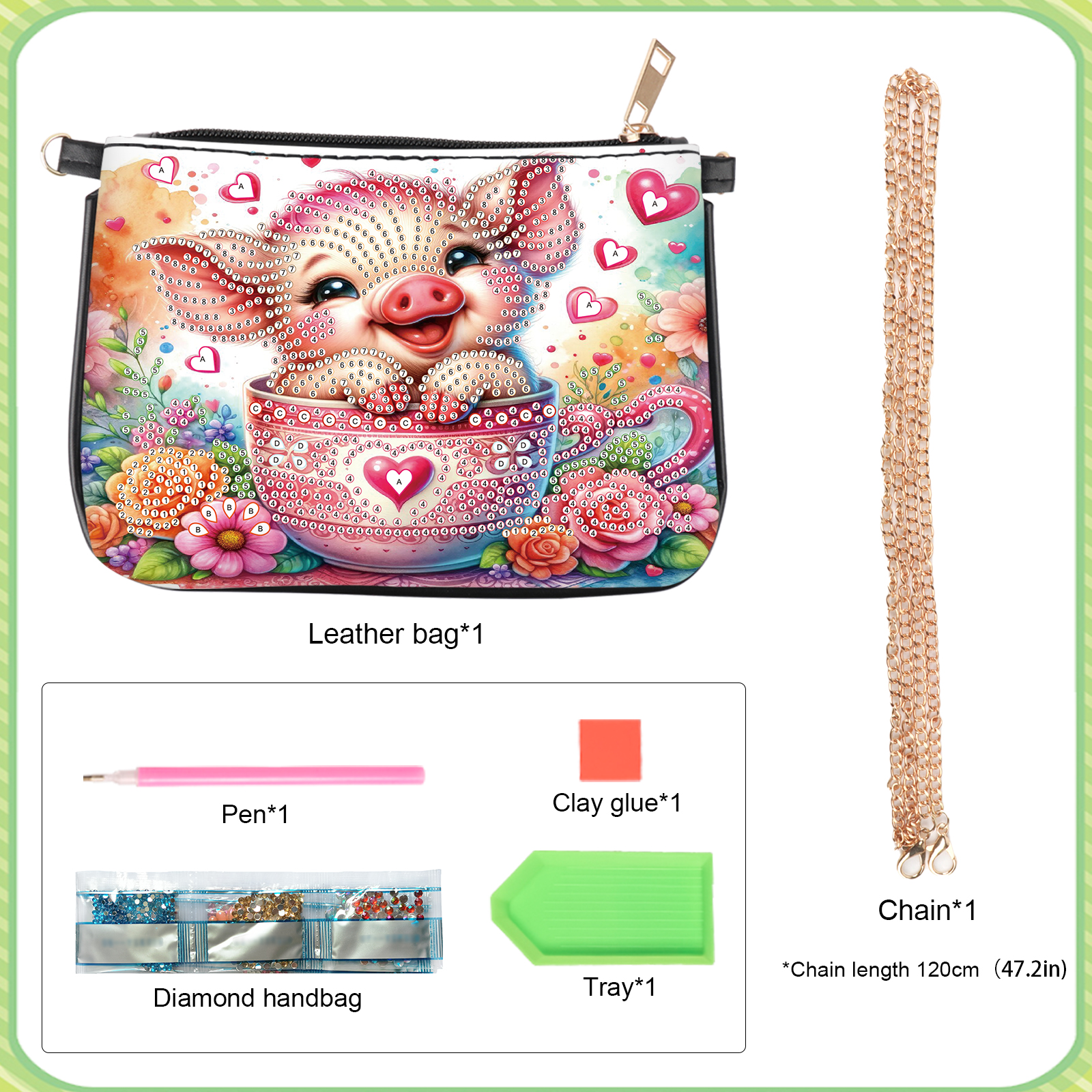 Diamond Art Painting bag Kits  - Art Craft Handmade review and price