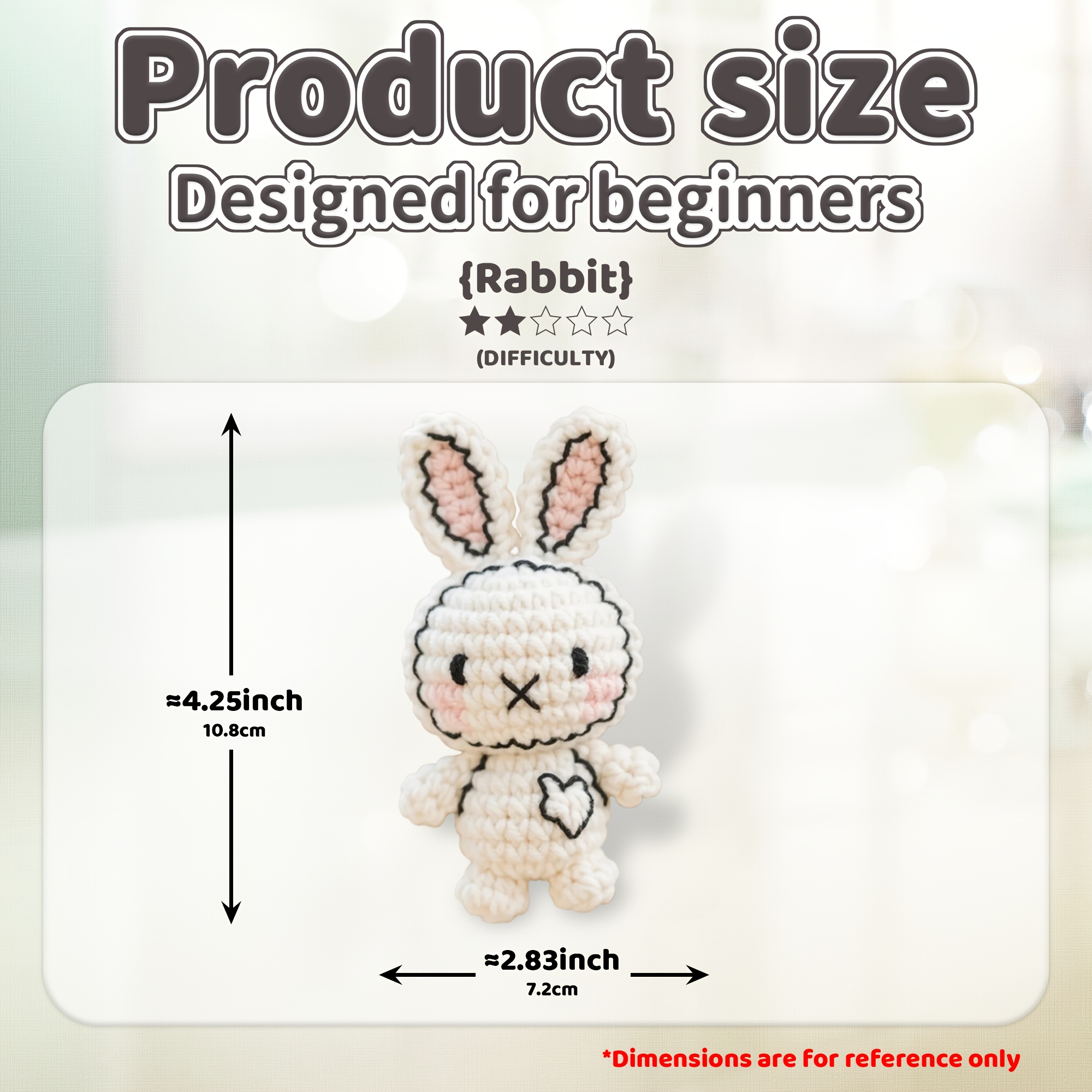 1pc DIY Delightful Animal Croc - Crochet Hook Set review and price