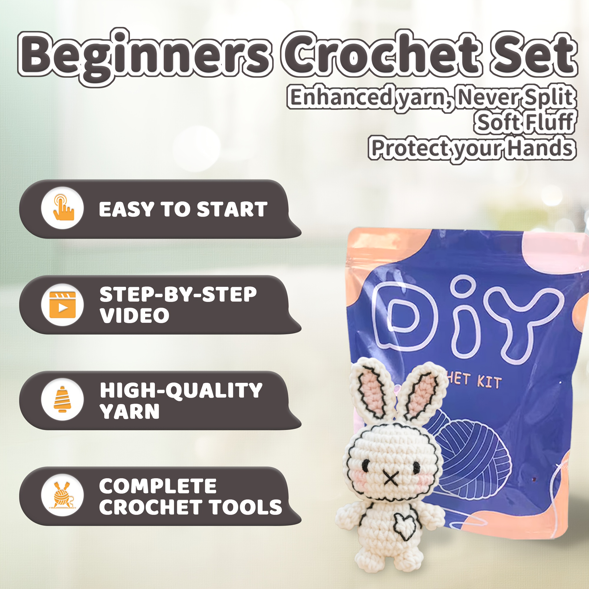 1pc DIY Delightful Animal Croc - Crochet Hook Set review and price