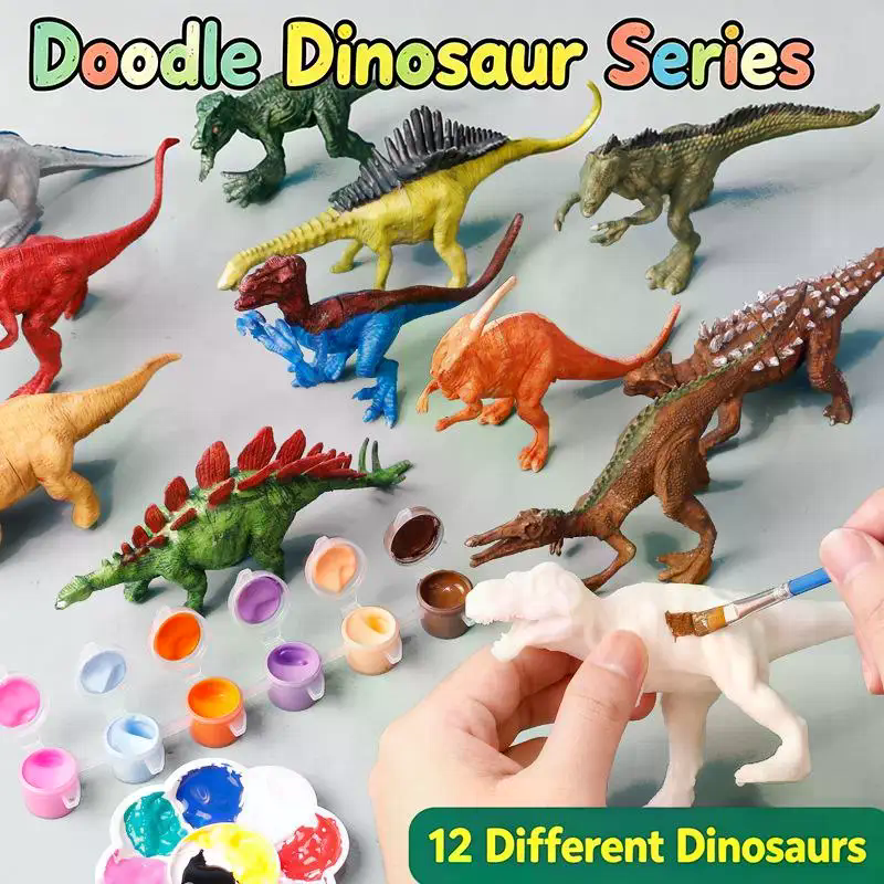 Dinosaur White Embryo Toy Set  - Art Craft Dinosaur review and price