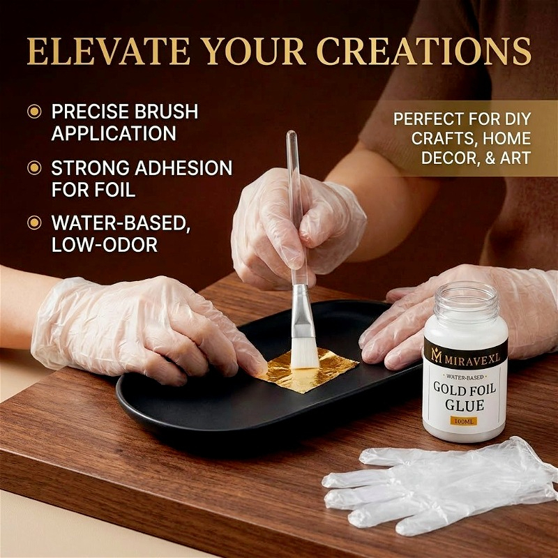 50/100ml Water Based Gold Foil - Art Craft Event review and price