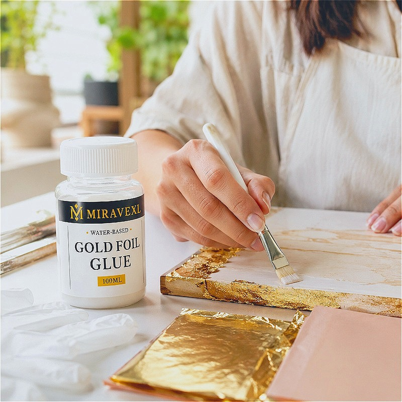 50/100ml Water Based Gold Foil - Art Craft Event review and price