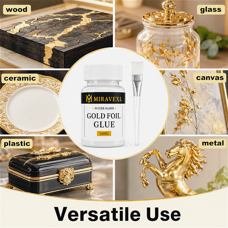 50/100ml Water Based Gold Foil - Art Craft Event review and price