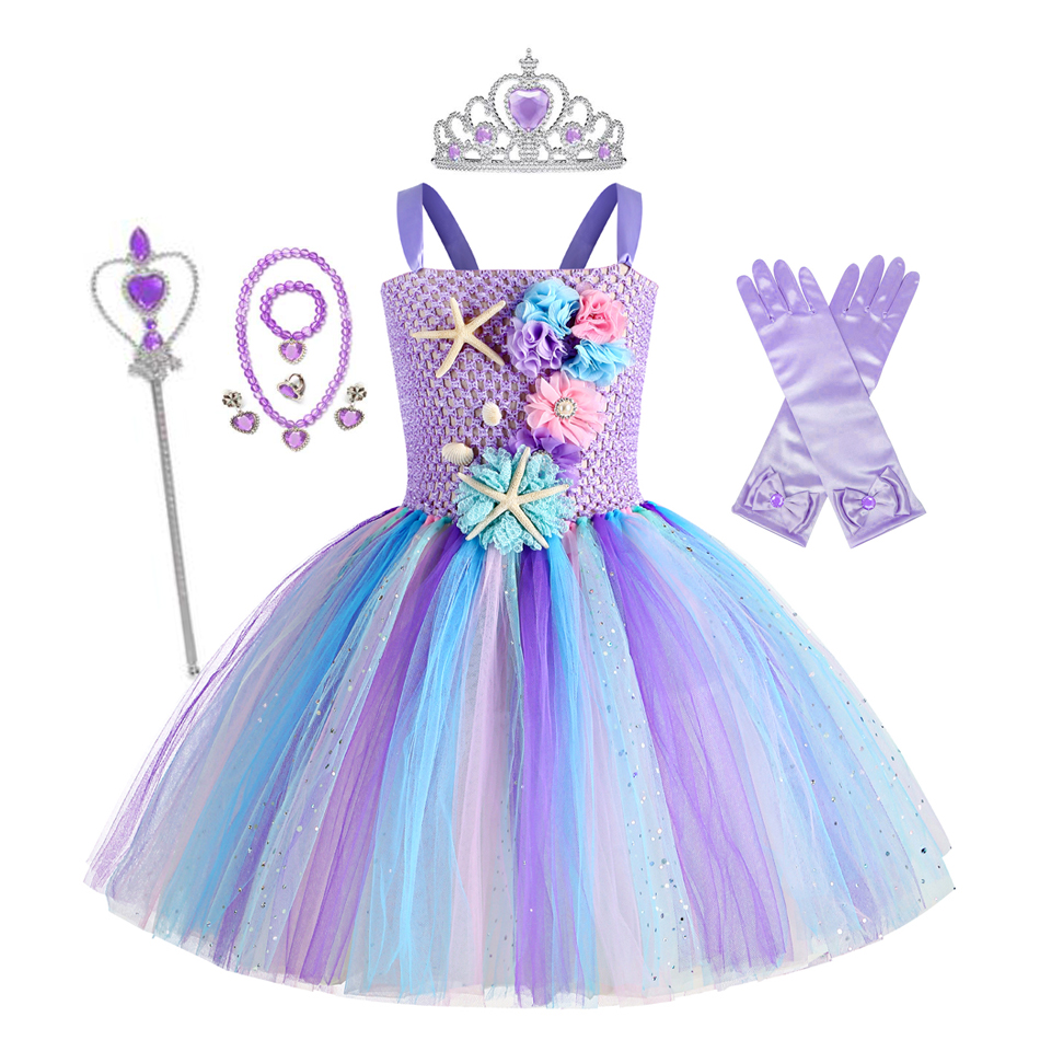 Girls Mermaid Tutu Dress Under - Art And Craft Hair review and price