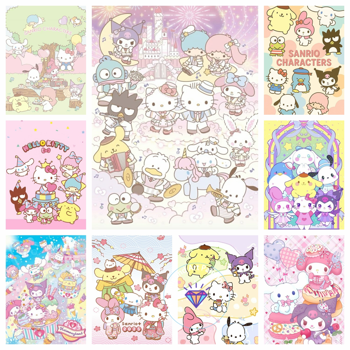 Sanrio Family Collection AB Di - Art Craft Japan review and price