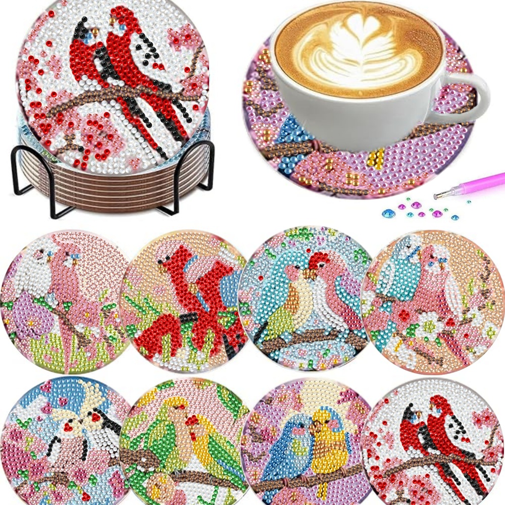 8 pieces/set of diamond painti - Art Craft Handmade review and price