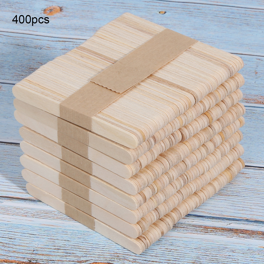 400pcs Wood Ice Cream Sticks W - Art Craft With Ice Cream Stick review and price