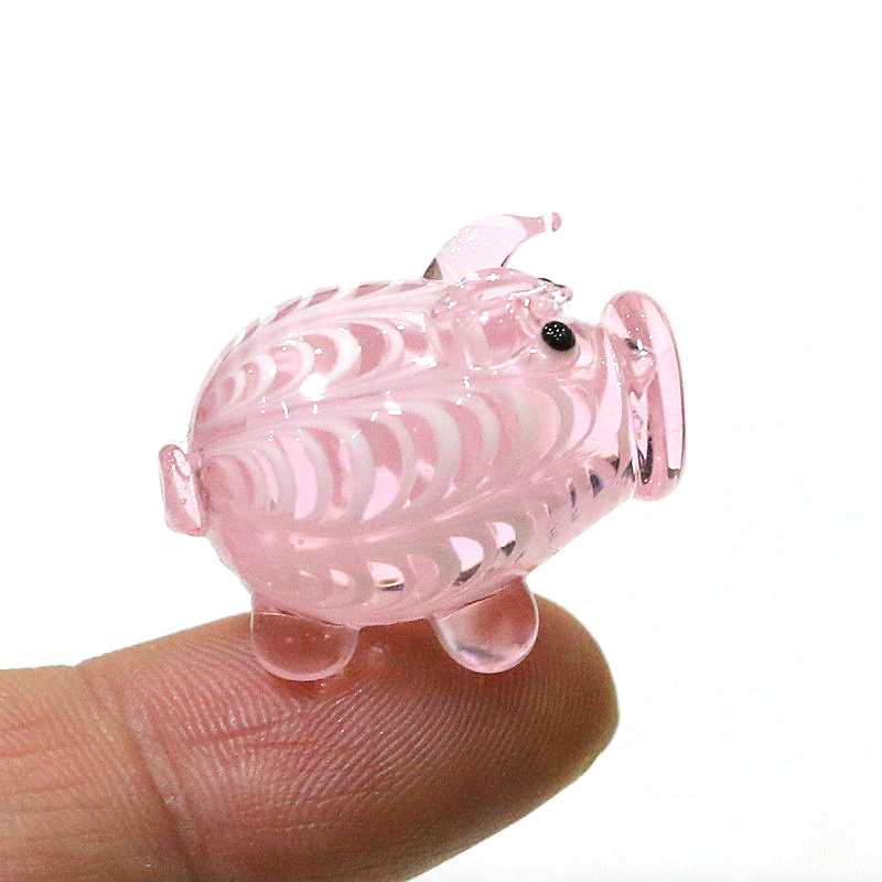 Murano Glass Pig Mini Figurine - Craft And Art Difference review and price