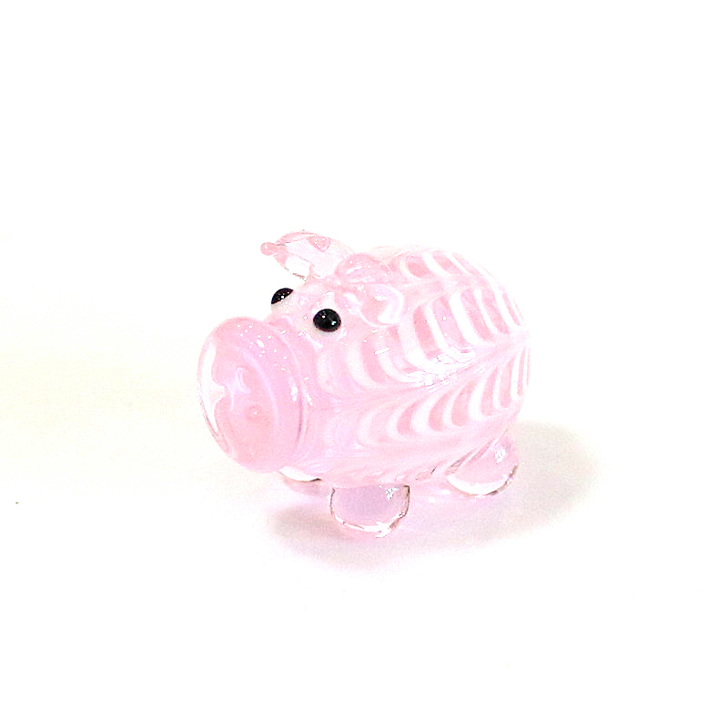 Murano Glass Pig Mini Figurine - Craft And Art Difference review and price