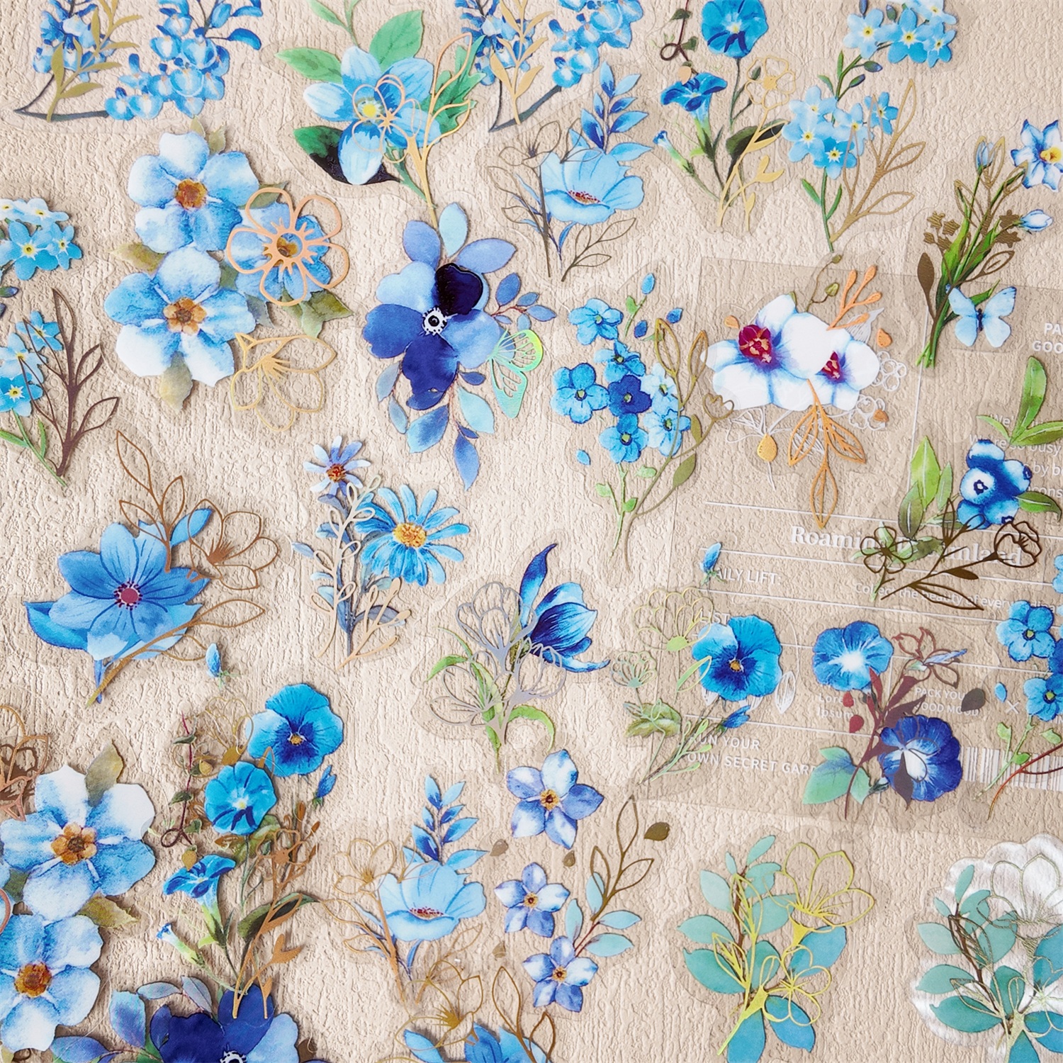 40Pcs PET Plant Flower Sticker - Art Craft Leaves review and price