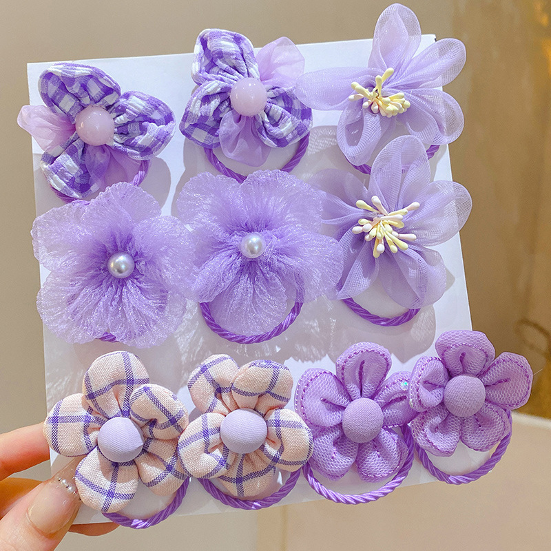10Pcs Children's Mesh Flower H - Art And Craft Hair review and price