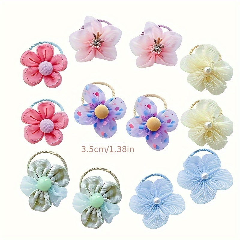 10Pcs Children's Mesh Flower H - Art And Craft Hair review and price
