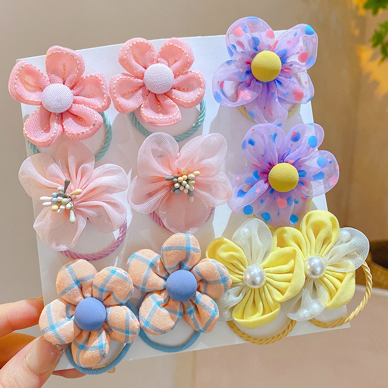 10Pcs Children's Mesh Flower H - Art And Craft Hair review and price