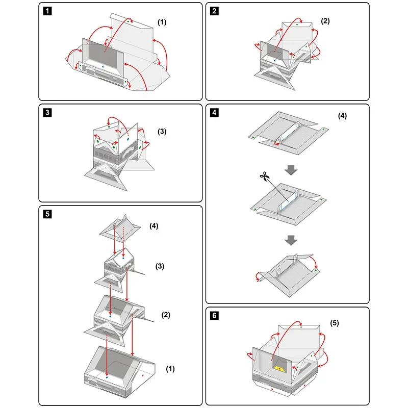 Japan Kumamoto Castle Folding  - Art Craft Japan review and price