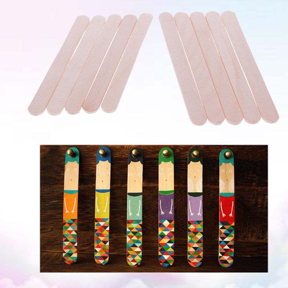 400Pcs Natural Wood Craft Stic - Art Craft With Ice Cream Stick review and price