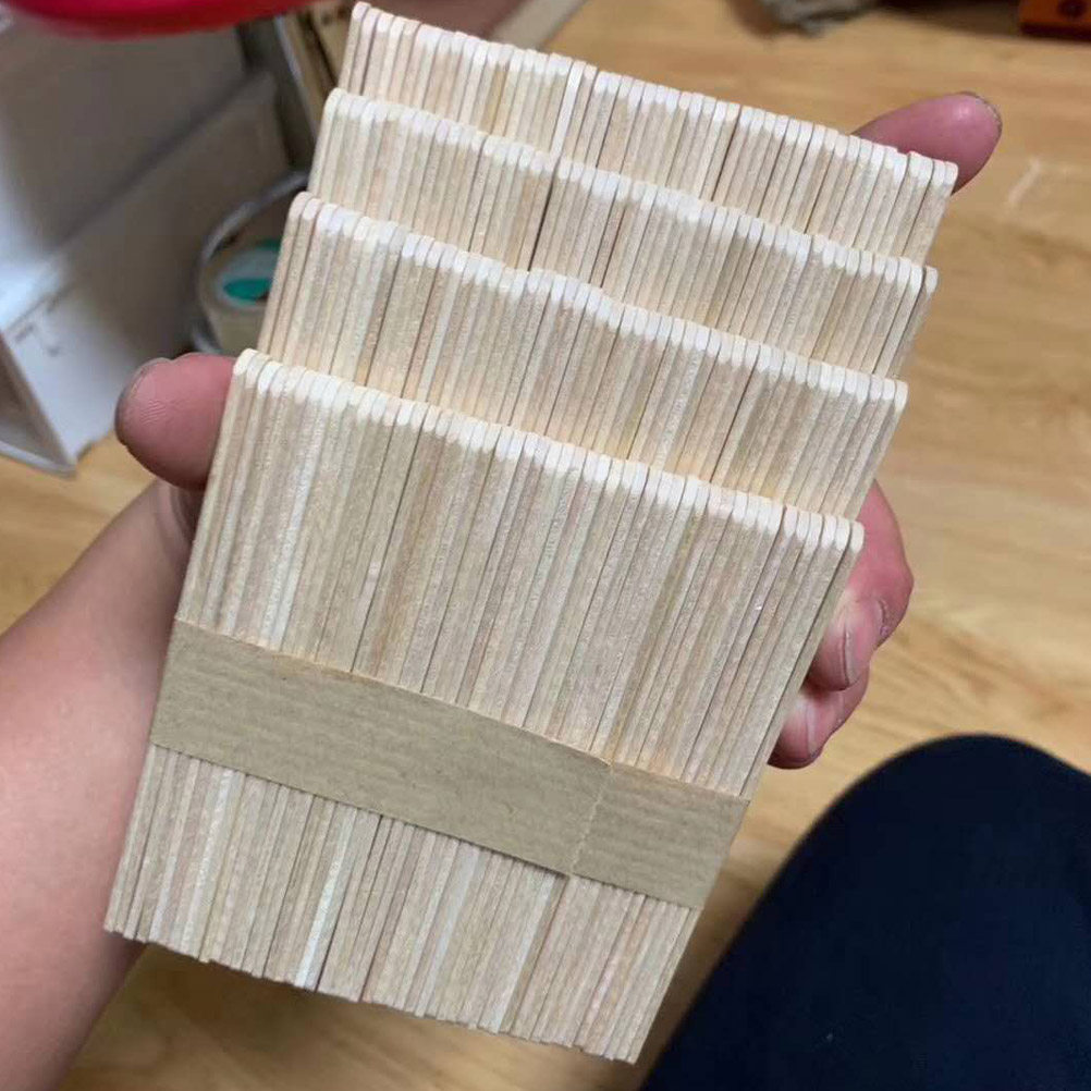400Pcs Natural Wood Craft Stic - Art Craft With Ice Cream Stick review and price
